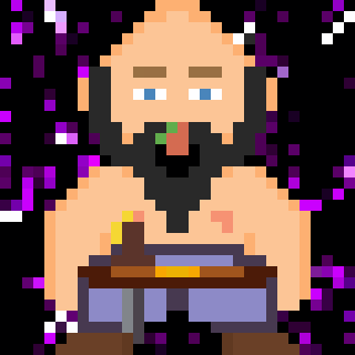 Pixel Bubbie #330 — animated pixel-art NFT character